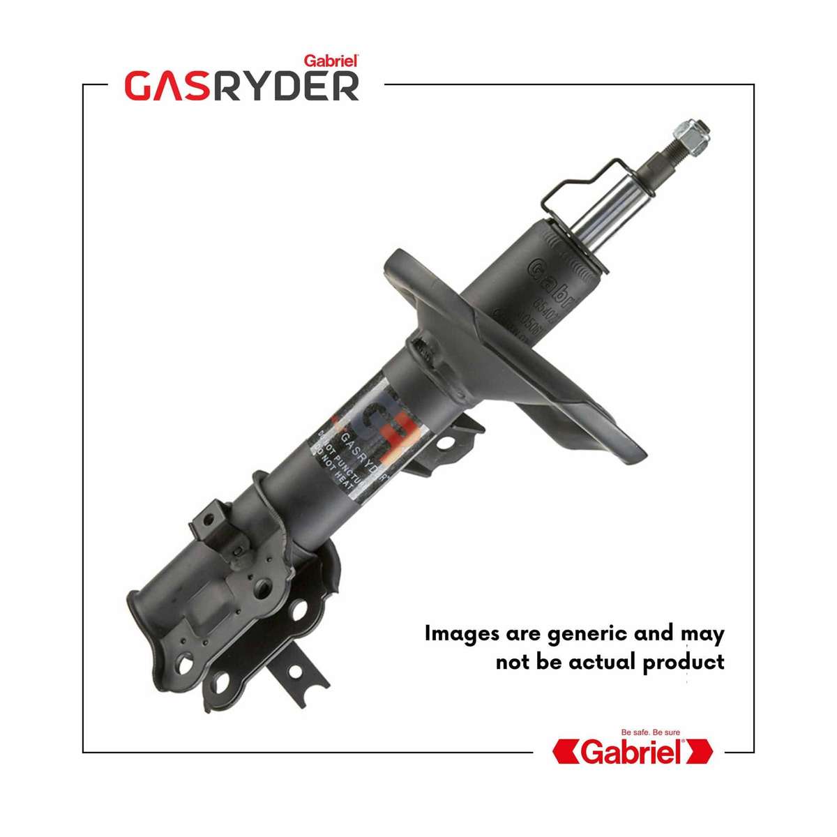 GABRIEL Front Right Shock Absorber For Nissan Almera Micra 2011- 70807