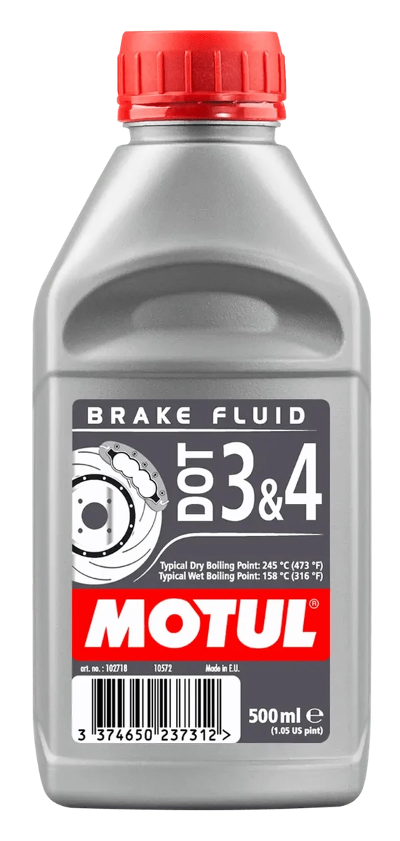 Motul Dot 3 & 4 500ml Brake Fluid 102718