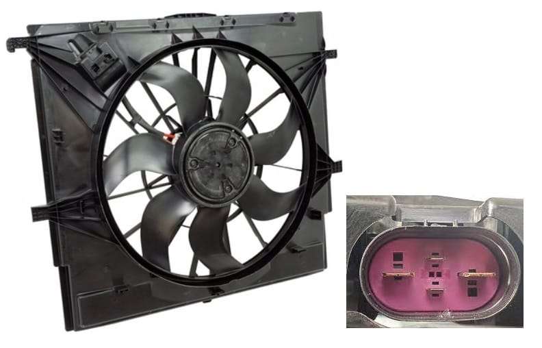 Radiator Cooling Fan for Mercedes-Benz V-Class (OM 651.950) - 301245