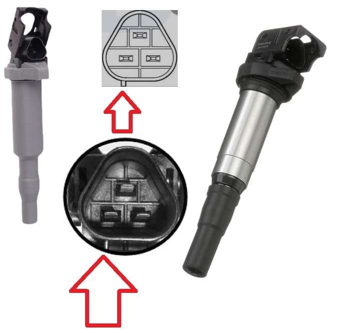 Ignition Coil (IC9126 Guide) for BMW 5 Series & BMW 3 Series - 403067