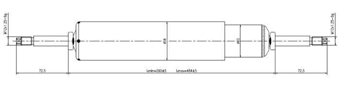 Front Shock Absorber for Nissan Patrol GR V Wagon Y61 - MAP-101285
