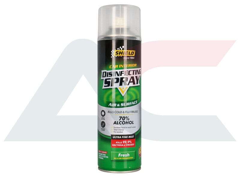 Shield Disinfectant Car Interior Spray 70% Alcohol 500ml - Interior Sanitiser SH1377