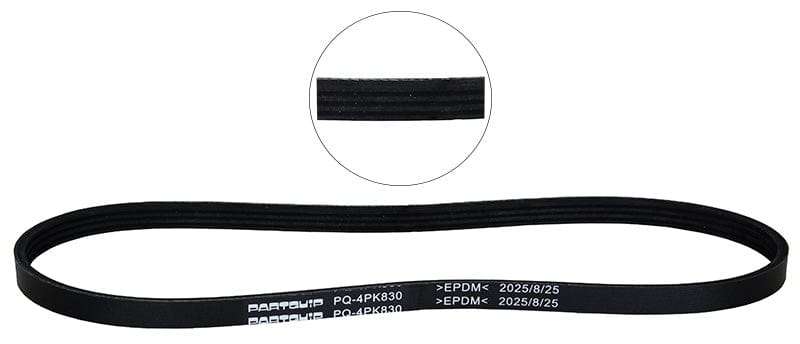 Micro V-Belt for Chevrolet Spark, GWM Steed & Hyundai Getz - PQ-4PK830