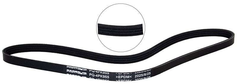 Micro V-Belt for Chavrolet Spark, Hyundai Accent & Mitsubishi Colt - PQ-4PK955
