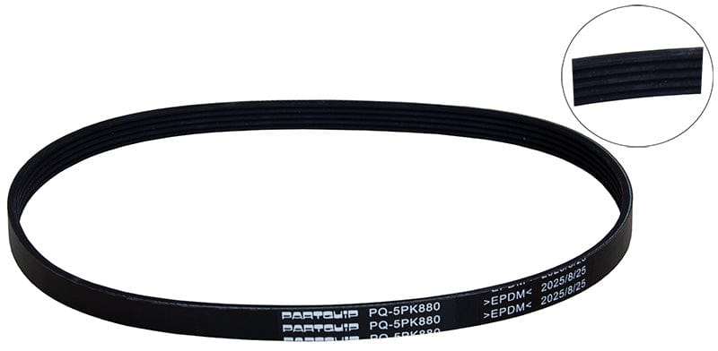 Micro V-Belt for Suzuki Baleno, Swift & Toyota Corolla - PQ-5PK880