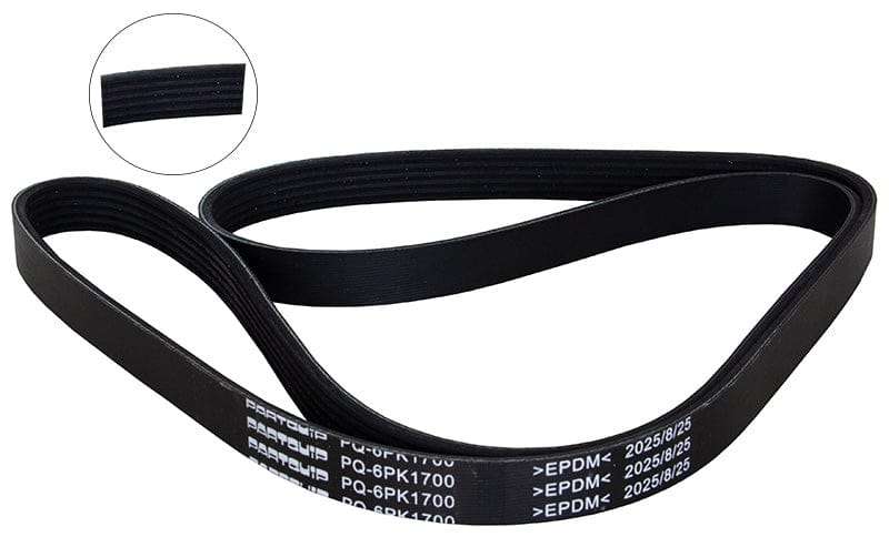 Micro V-Belt for Audi A1, Ford Bantam ROCAM & Toyota Corolla - PQ-6PK1700