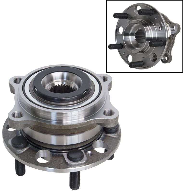 Front & Rear Wheel Bearing Kit for Hyundai Santa Fe' III - PQ1184