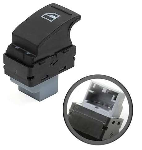 Electric Window Switch (Front Left) for VW Transporter T5, VW Caravelle T5 & VW Kombi T5 - 146012