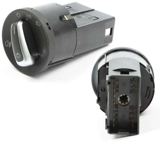 Headlight Switch (Without Fog) for VW Transporter T5, VW Amarok & VW Polo 2 - 102314