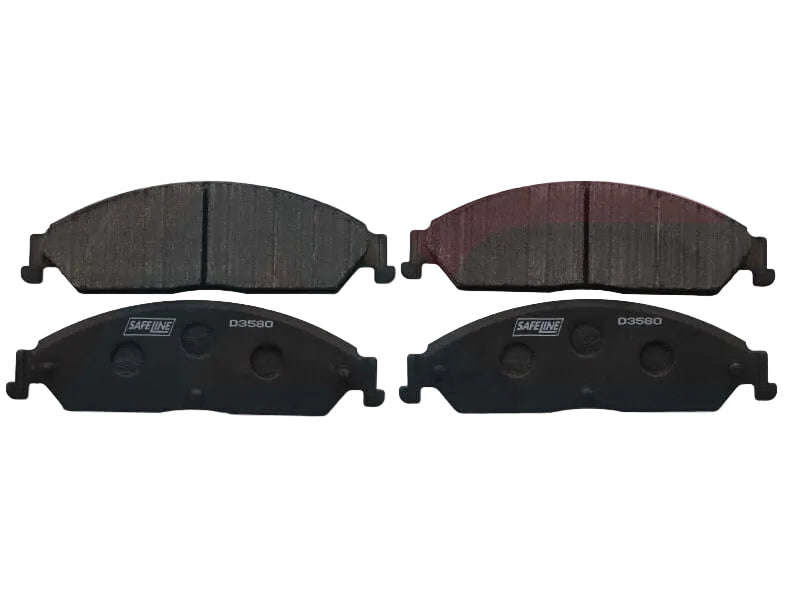 Safeline Front Brake Pads for Chevrolet Corvette, Ford Territory & Cadillac XLR - D3580S