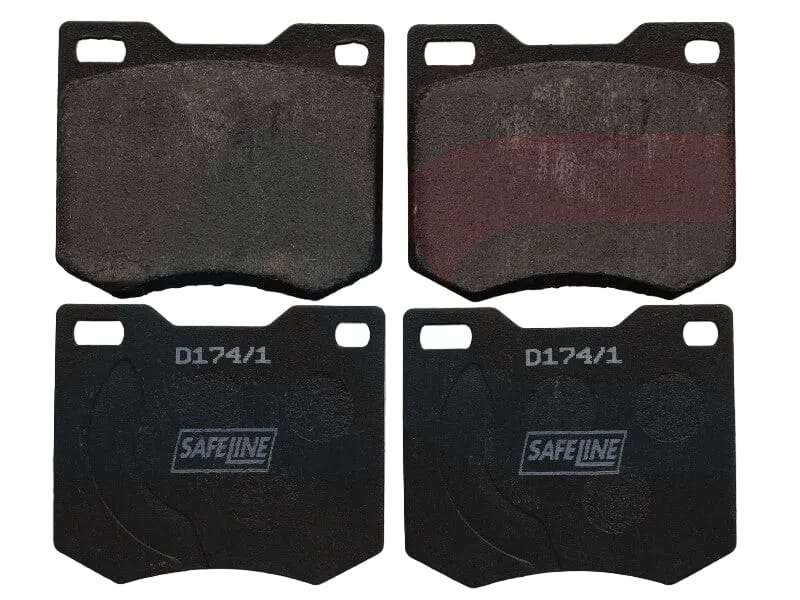 Safeline Front Brake Pads for Ford Cortina, Escort & Chev Commodore - D174/1S