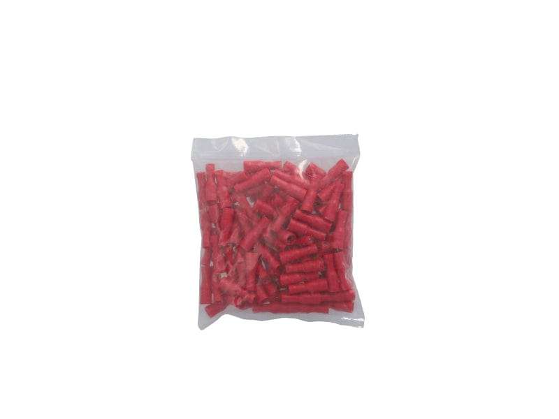 Terminal Bullet Female Red  (548TERM) Pack of 100