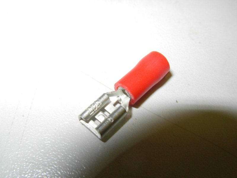 Terminal Push-On Female Red  (741TERM) 100 PACK