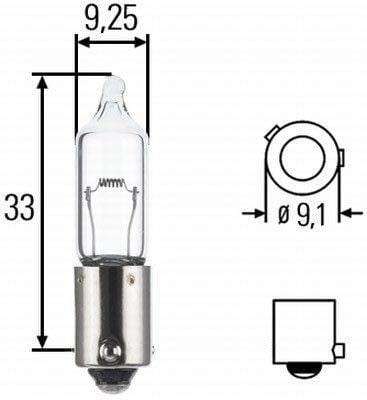 Hella Bulb B H21W 24V 21W (8Gh-008417-012)