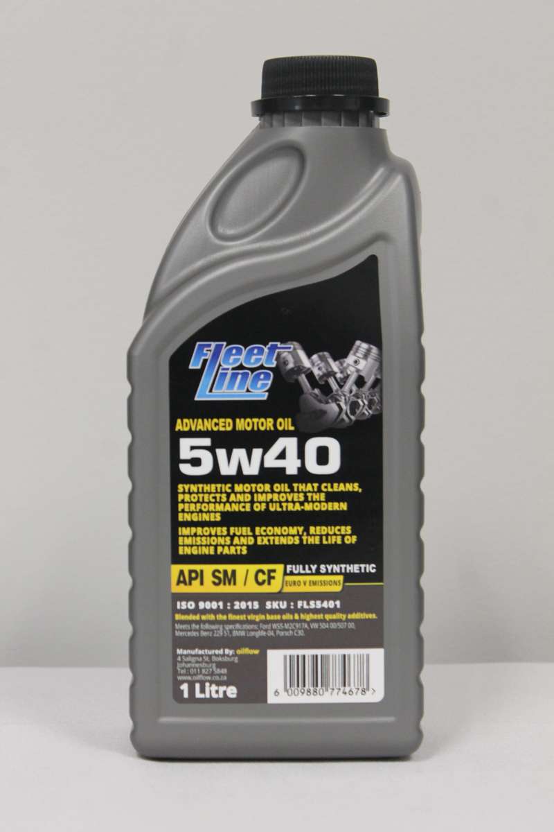 Fleetline 5W40 SN/CF FULLY SYNTHETIC Engine Oil