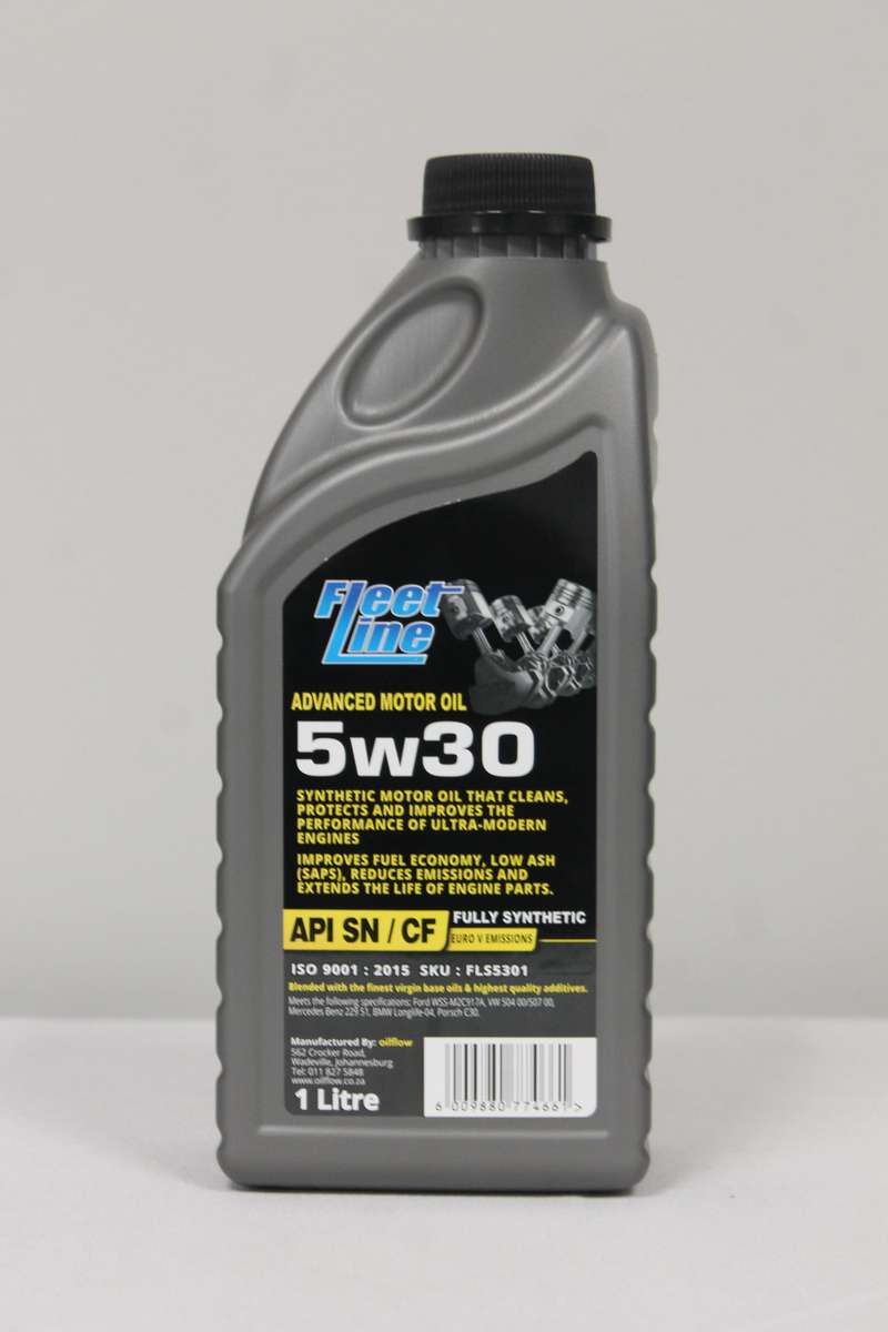 Fleetline 5W30 SN/CF FULLY SYNTHETIC Engine Oil