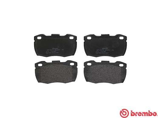 Brembo Brake Pads Front Land Rover Defender 19902016  P44005