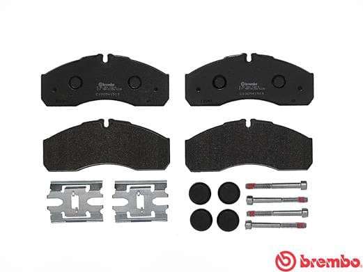 Brembo Front Brake Pad for Mercedes Sprinter 616 CDI OM612 - P50083