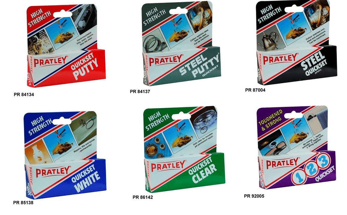 Pratley Quick Set - Various