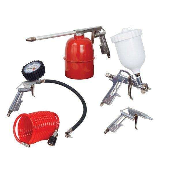 Ryobi Spray Gun 5Pc