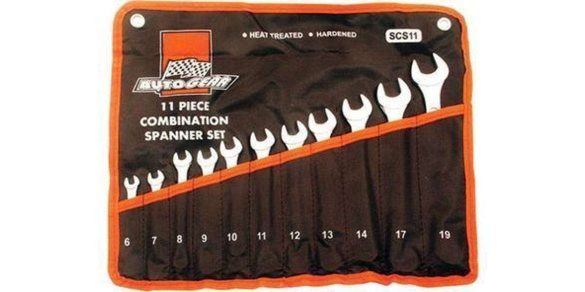 Autogear 11Pc Combination Spanner Set