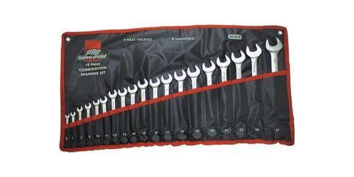 Autogear 19Pc Combination Spanner Set