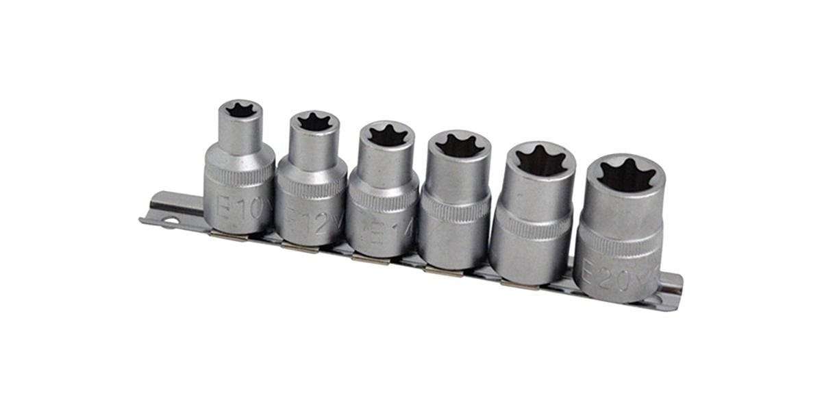 Autogear 6Pc Torx Socket Set 1/2" Drive