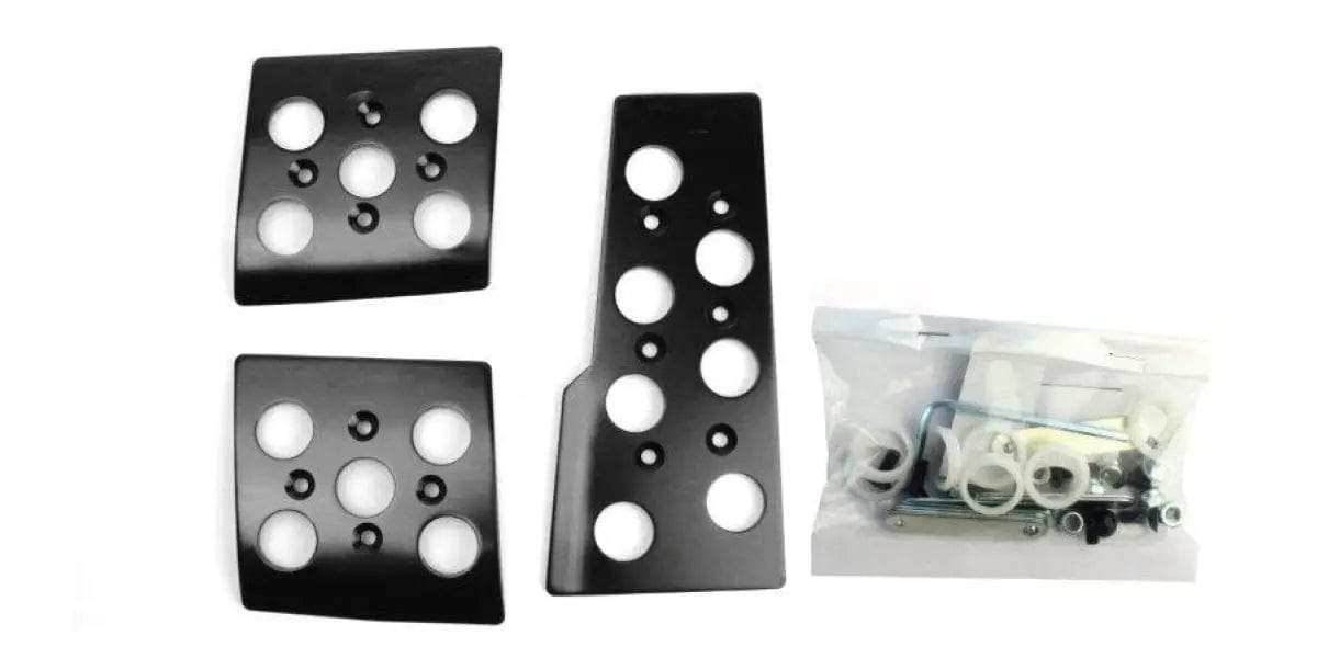 Autogear Black Pedal Pad Sets - Manual
