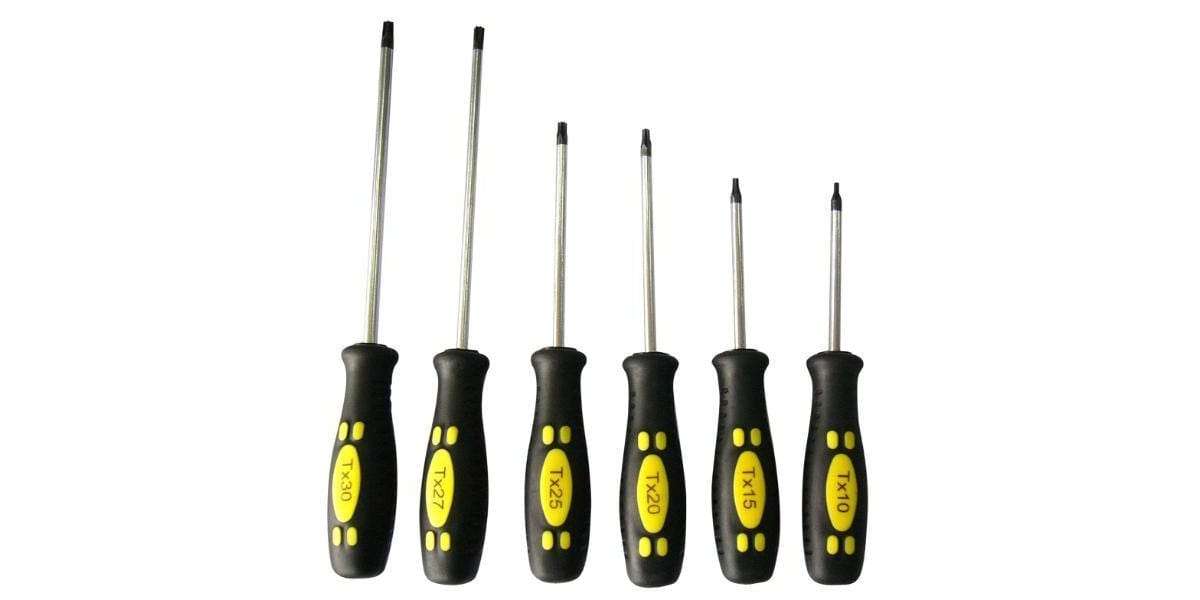 Autogear Torx Screw Driver Set 6Pc