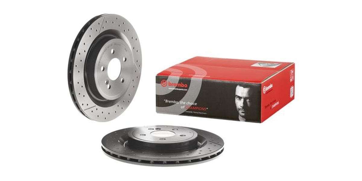 Brake Disc Rear (2 In Box) Mercedes A45 Cla45 Gla45 Amg (Brembo 09B78811)
