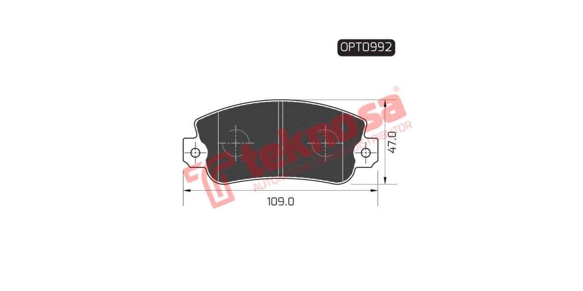Brake Pad Fiat Uno 90 05 ( Front ) (SET LH & RH Wheel)