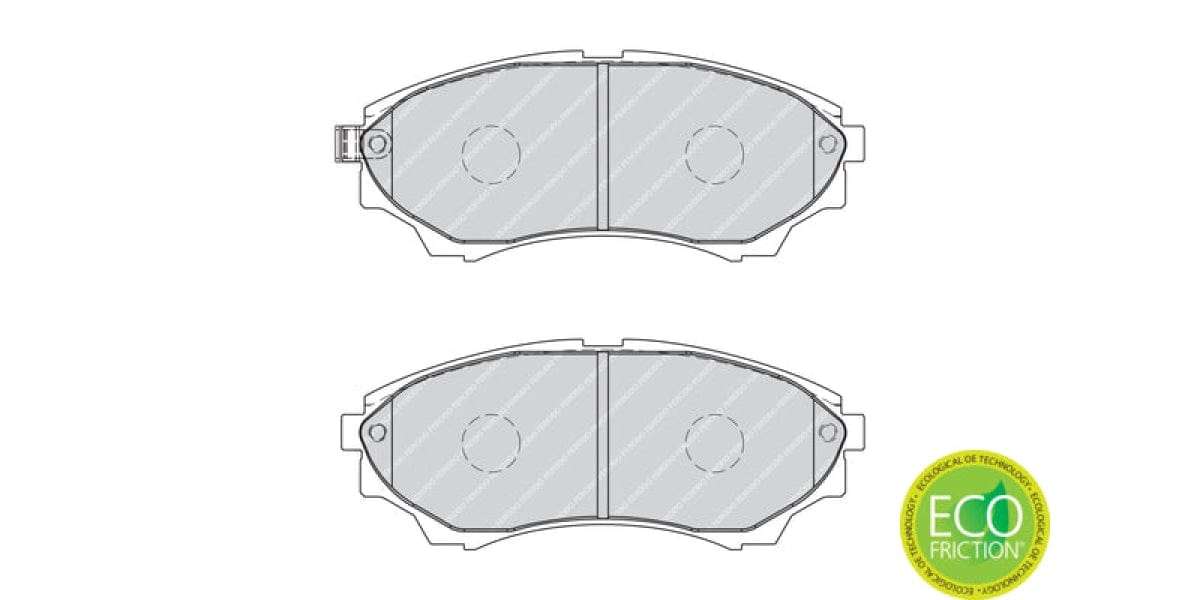 Brake Pads Front Ford Everest (09 13) Ranger (03 11) Mazda B2500 (97 07) Bt 50 (07 12) (FERODO FD...