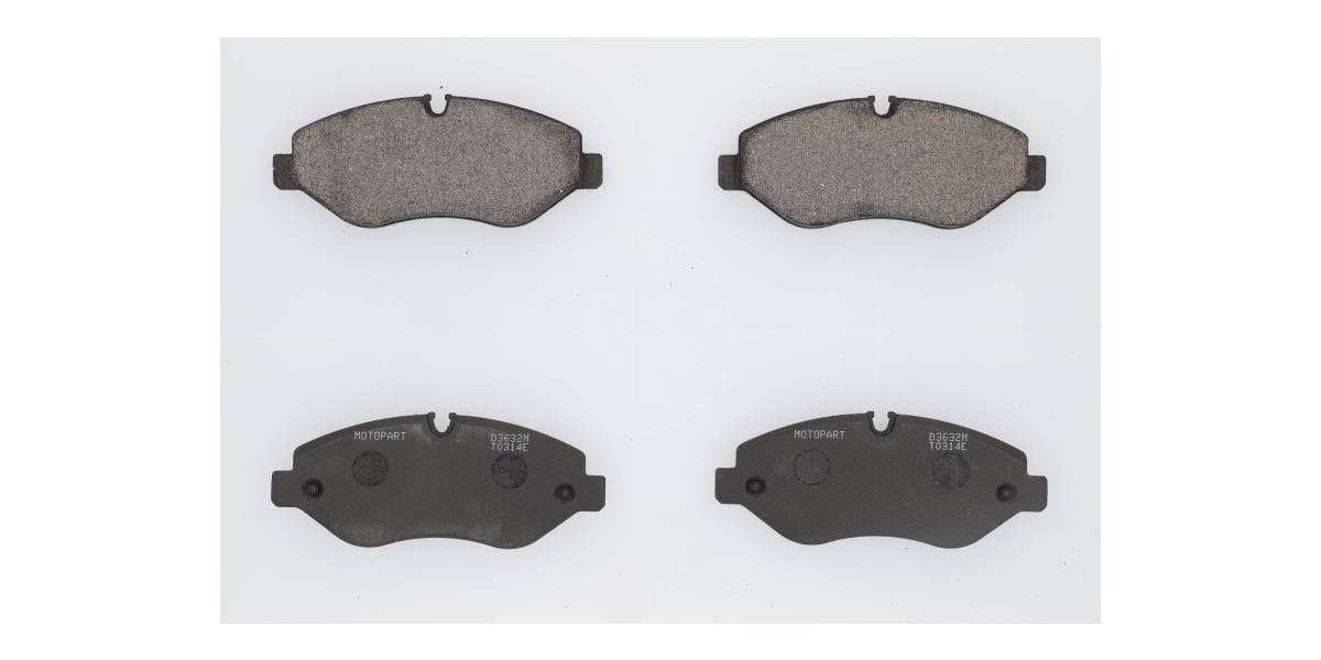 Brake Pads Mercedes Viano Sprinter Vito Vw Crafter (SET)  (D3632M)