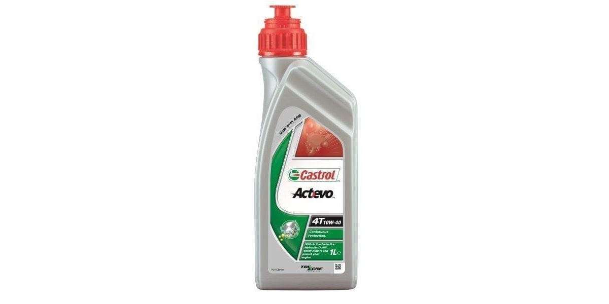 Castrol Actevo 4 Stroke Bike Oil 10W40 1L