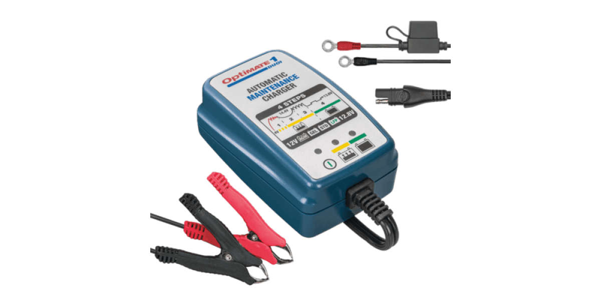 Optimate 1 Duo General Charger / Maintainer - Tm402-D