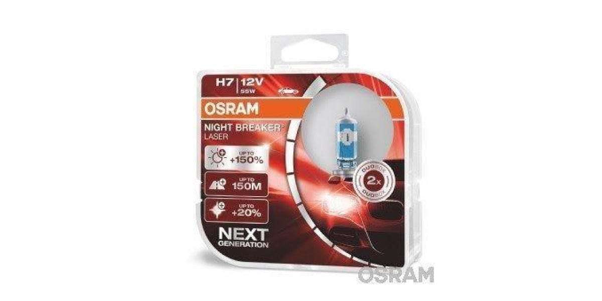 Osram Night Breaker Laser Next H1/ H3/ H4/ H7 /Hb3/ Hb4 / H11/ H8 (Set) - H7