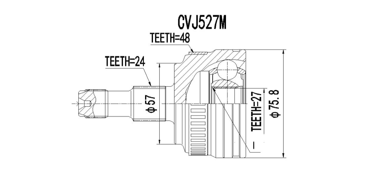 Outer Cv Joint Mercedes A160 [W168],A190[W168[ 2000-2005