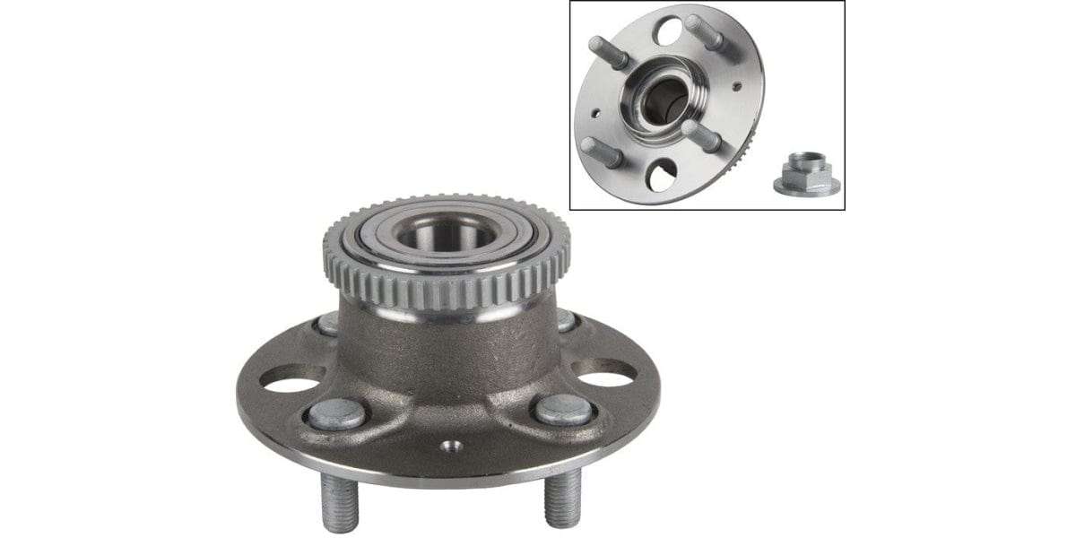 Rear Wheel Bearing Kit Honda Civic Vii Series 1.50I, 1.70I V-Tec - Abs - Discs (03-06) (For 1 Whe...