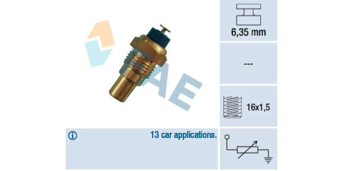 Temperature Switch 1Pin M16X1.5 Isuzu (G161Z,G180Z,C190,G200Zc223,4Ja1 (FAE) (32210)