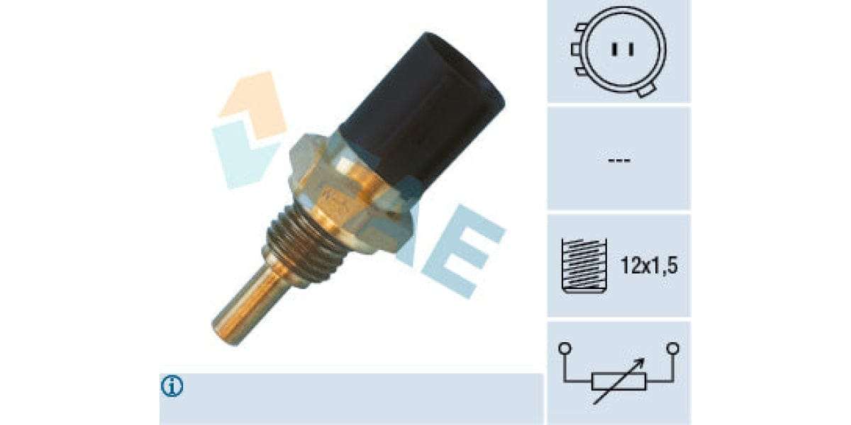 Temperature Switch 2Pin M12X1.5 Honda (Ew2,Z4,D16A,D16Y,D15Y,D16Y,,D16A,D17A,B20,H22) (FAE) (33450)