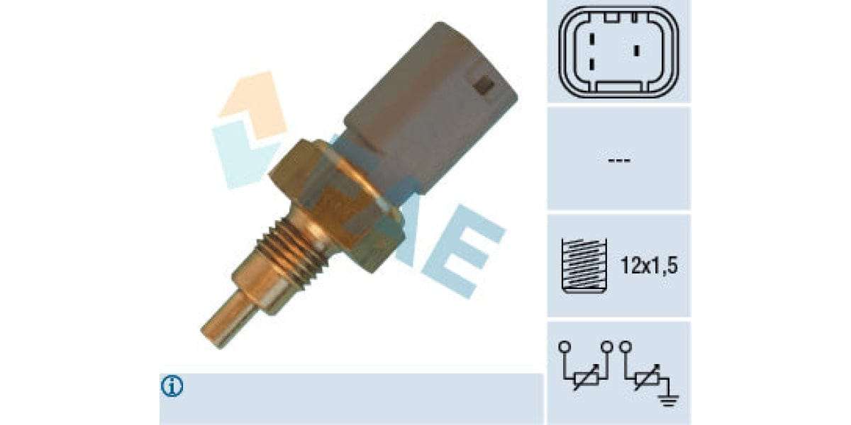 Temperature Switch 3Pin M12X1.5 Alfa 145,146,156,Fiat Palio,Siena,Strada (FAE) (33720)