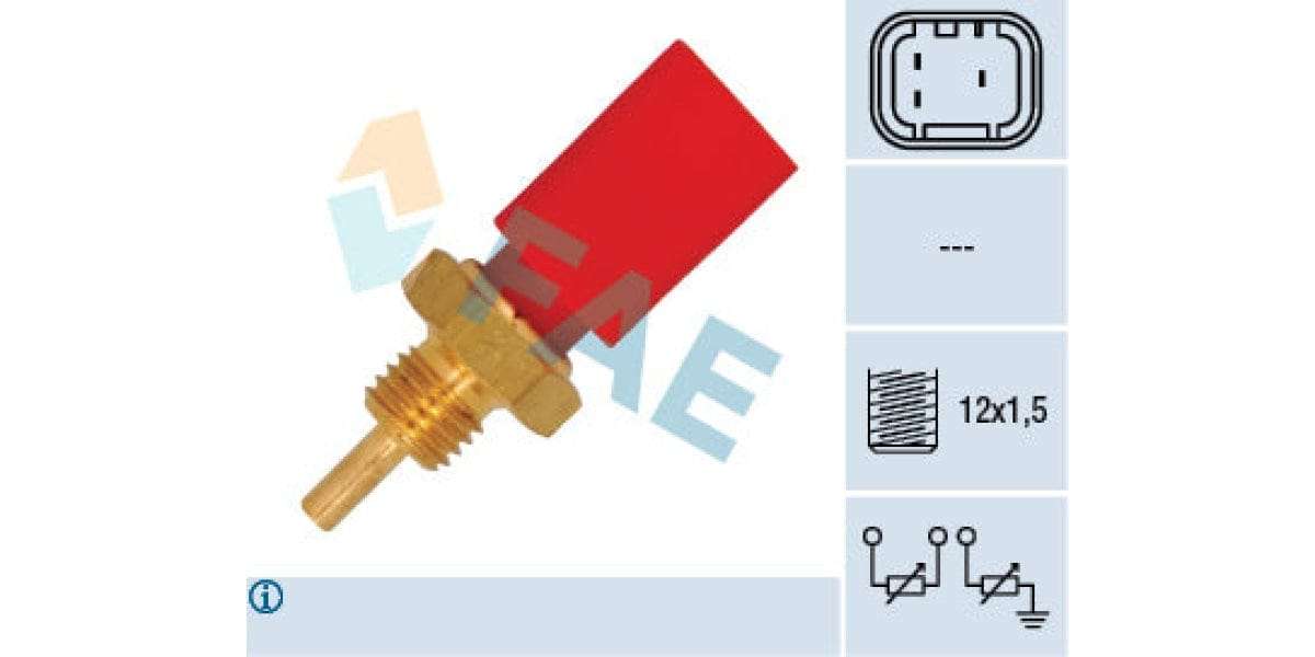 Temperature Switch 3Pin M12X1.5 Fiat Palio,Seina,Strada (178B5/B7) (FAE) (33725)