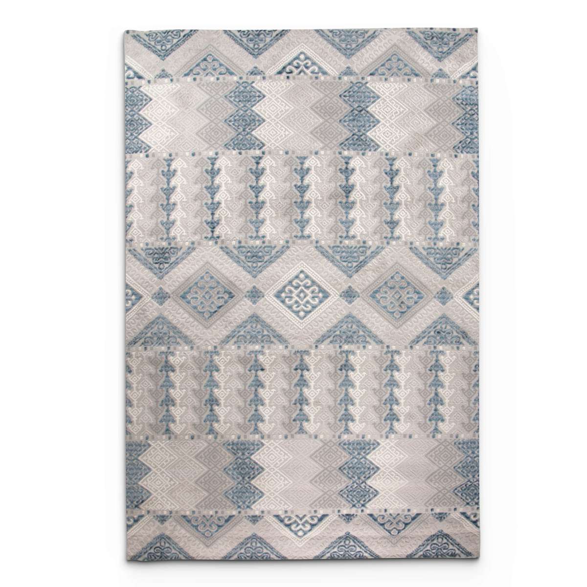 Rainbow Orivion Grey Modern Area Rug