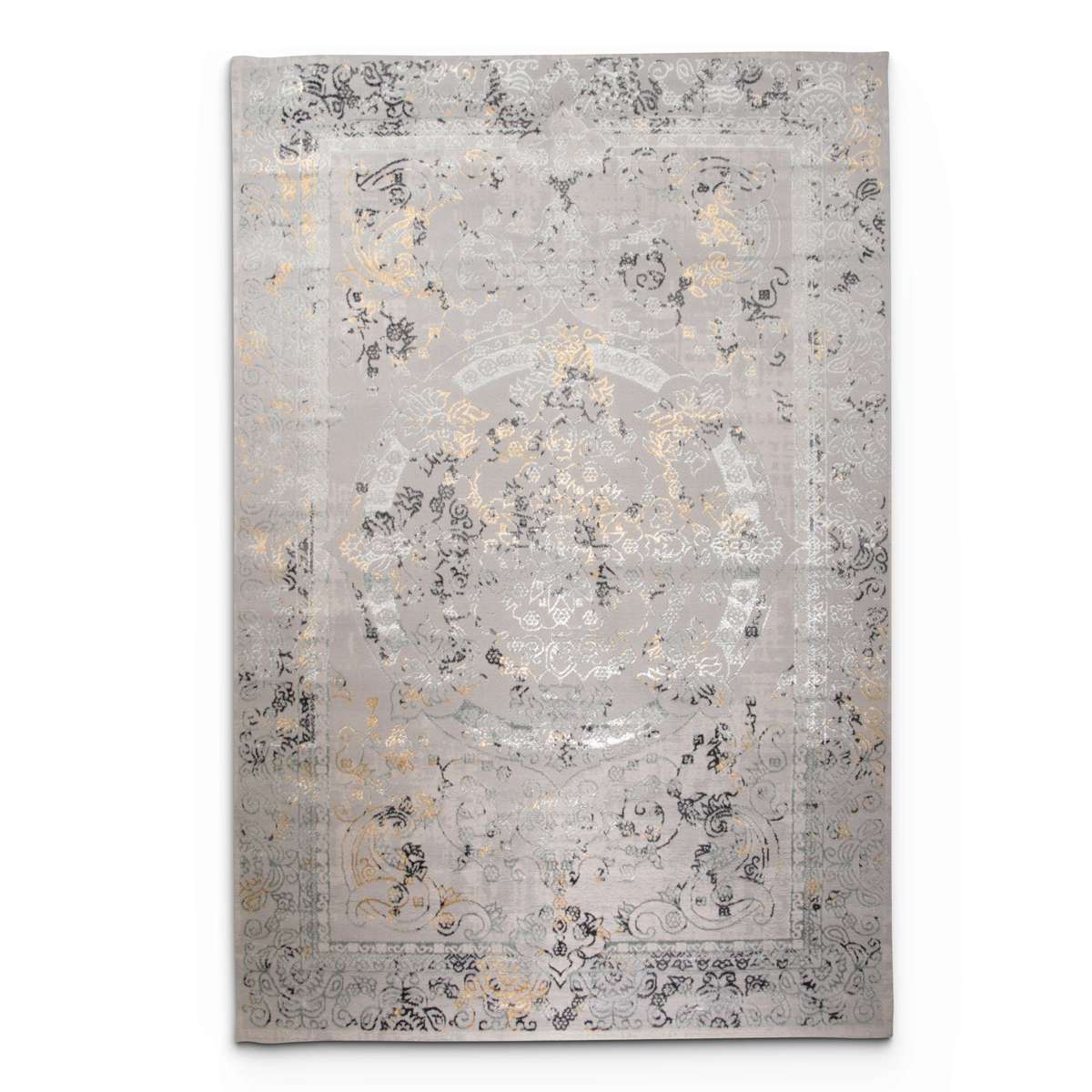 Alin Cavryn Grey Modern Area Rug