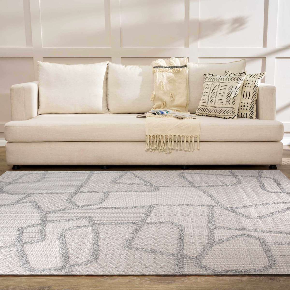Promo Jute Thavon Grey Rug