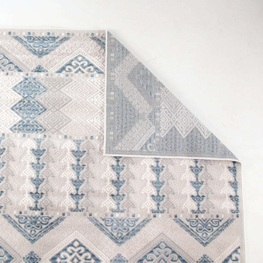 Rainbow Orivion Grey Modern Area Rug