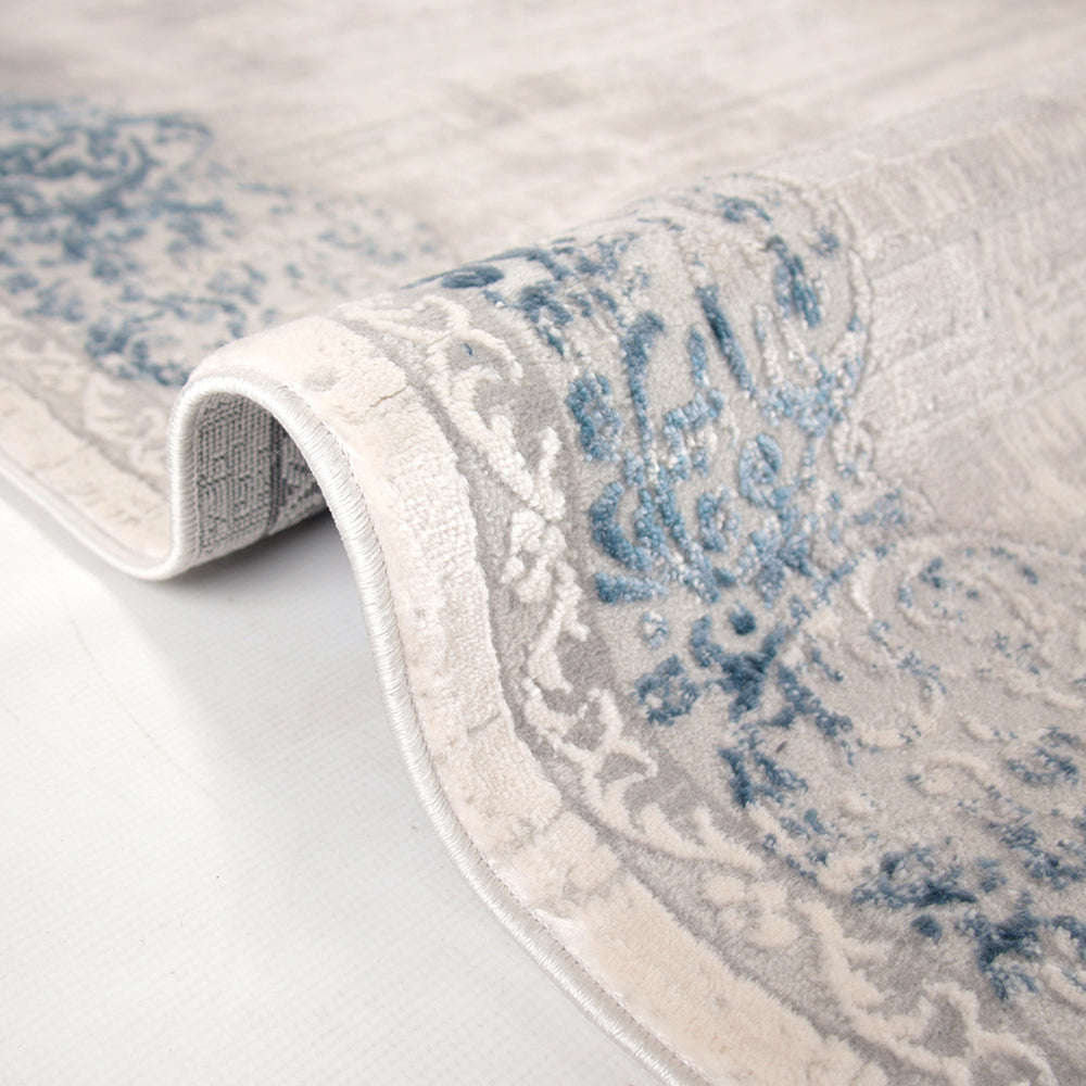 Rainbow Astrell Grey Modern Area Rug