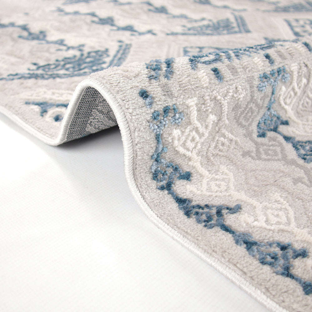 Rainbow Orivion Grey Modern Area Rug