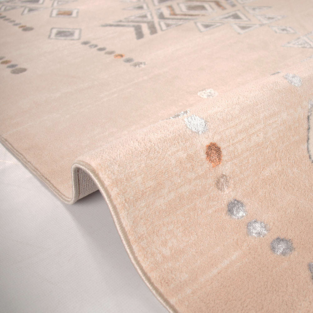 Alin Rovian Beige Modern Area Rug