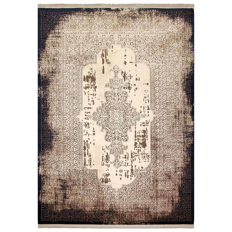 Trend Navy Pattern Rug